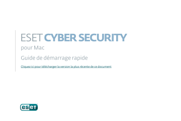 ESET Cyber Security 5 Manuel utilisateur | Fixfr