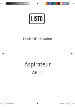 Listo AB L1 Manuel utilisateur