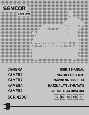 Sencor SCR 4200 Manuel utilisateur | Fixfr