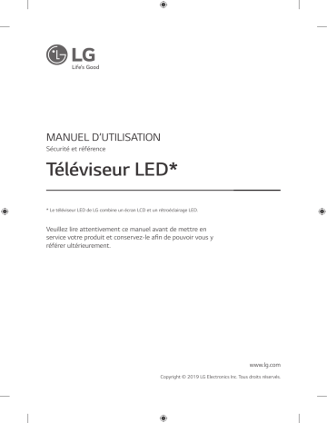 32LM500BPTA | LG 43LM5000PTA Manuel du propriétaire | Fixfr