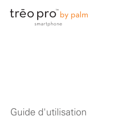 Palm Treo Pro Manuel utilisateur