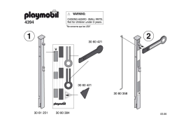 Playmobil 4394 Manuel utilisateur