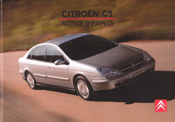 CITROEN C5 Manuel du propriétaire | Fixfr