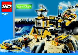 Lego 7047 Coast Watch HQ Manuel utilisateur