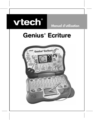 Manuel du propriétaire | VTech GENIUS ECRITURE Manuel utilisateur | Fixfr