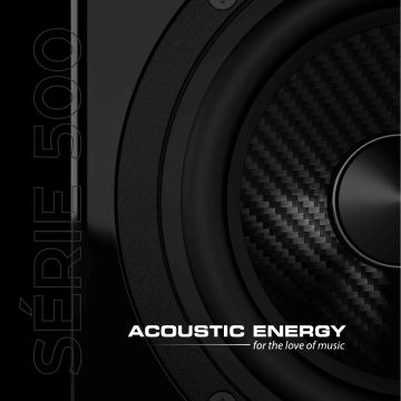 AE500 | AE520 | Acoustic Energy AE509 Loudspeaker Manuel utilisateur | Fixfr