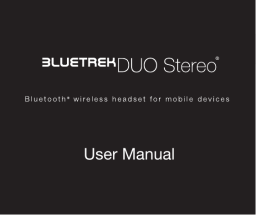 BlueTrek DUO Stereo Manuel utilisateur