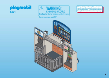 Manuel du propriétaire | Playmobil 5421 Manuel utilisateur | Fixfr