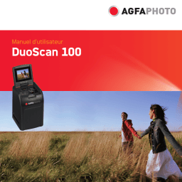 AgfaPhoto DuoScan 100 Manuel utilisateur