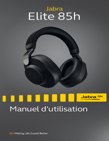 Elite 85h - Copper | Elite 85h - Titanium | Elite 85h - | Elite 85h - Gold Beige | Elite 85h - Navy | Jabra Elite 85h Manuel utilisateur | Fixfr