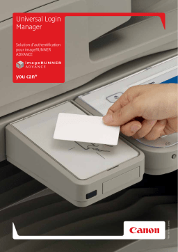 imageRUNNER ADVANCE Universal Login Manager: AI Chat & PDF Download