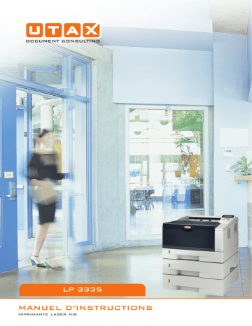 Mode d'emploi | Utax LP 3335 Print System Manuel utilisateur | Fixfr