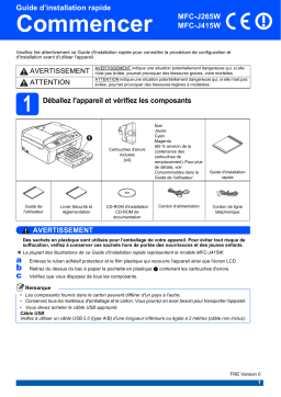 Brother MFC-J415W Manuel utilisateur