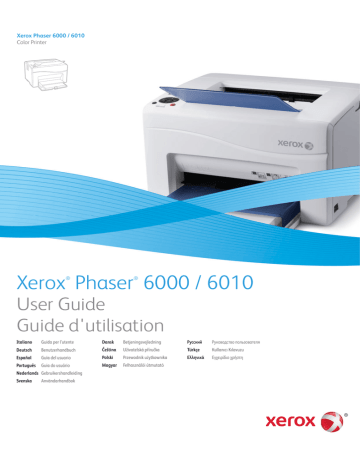 6010 | Xerox 6000 Phaser Mode d'emploi | Fixfr