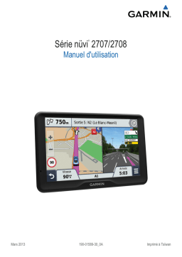 Garmin nüvi® 2797LMT Manuel utilisateur