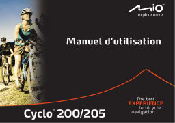 Mio Cyclo 205 Manuel utilisateur
