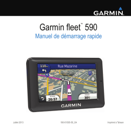 Garmin fleet™ 590 Manuel utilisateur