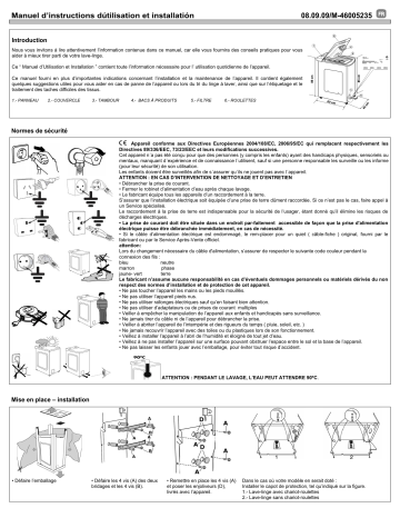 Manuel du propriétaire | Candy CTG 1356-47 Manuel utilisateur | Fixfr