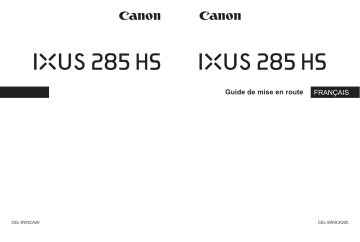 Mode d'emploi | Canon IXUS 285 HS Manuel utilisateur | Fixfr