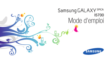 Galaxy Spica | Mode d'emploi | Samsung GT-I5700 Manuel utilisateur | Fixfr