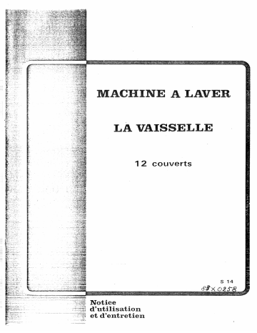 LV1200 | Manuel du propriétaire | Brandt SH1206 Manuel utilisateur | Fixfr