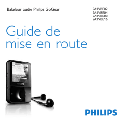 Philips SA1VBE02K/02 Manuel utilisateur