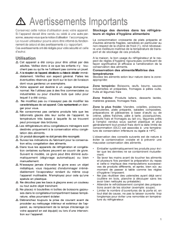 Manuel du propriétaire | ARTHUR MARTIN ARA3363 Manuel utilisateur | Fixfr