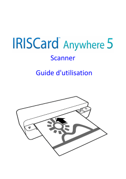 IRIS IRISCard Anywhere 5 Windows Manuel utilisateur