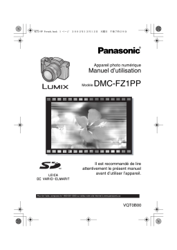 Panasonic DMC FZ1 PP Manuel utilisateur