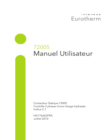 Eurotherm 7200S Manuel du propriétaire | Fixfr