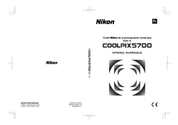 Nikon Coolpix E5700 Manuel utilisateur