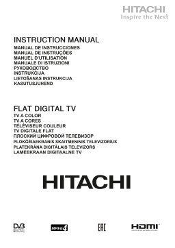 Hitachi 32HBC01 Manuel utilisateur