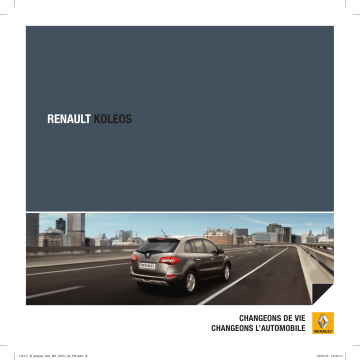 Manuel du propriétaire | Renault Koleos Manuel utilisateur | Fixfr