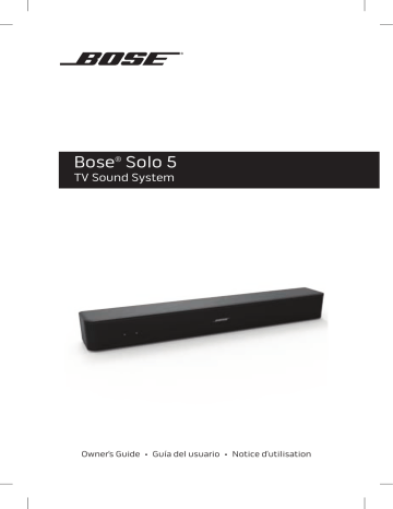 Manuel du propriétaire | Bose SOUNDTOUCH 220 Manuel utilisateur | Fixfr