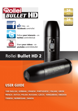 Rollei Bullet HD2 Mode d'emploi