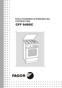 Fagor CFF-649GC Manuel utilisateur