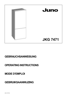 Juno JKG7471 Manuel utilisateur