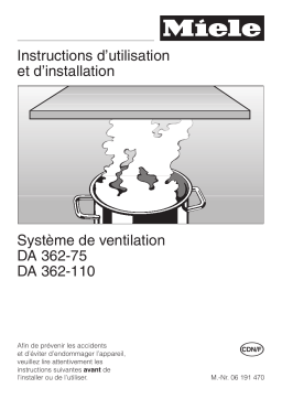 Miele DA362-110 Manuel utilisateur