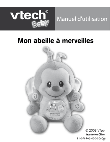 Manuel du propriétaire | VTech MON ABEILLE A MERVEILLES Manuel utilisateur | Fixfr