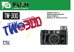 Fuji TW-300 Mode d'emploi