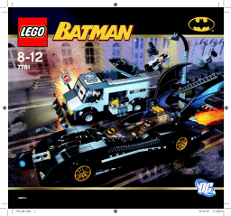 Lego 7781 The Batmobile: Two-Face's Escape Manuel utilisateur