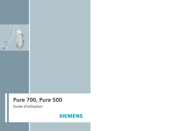 Manuel du propriétaire | Siemens Pure 700 Manuel utilisateur | Fixfr