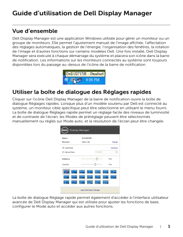 Dell U2715H electronics accessory Manuel utilisateur | Fixfr