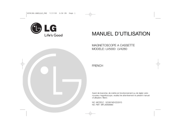LG LV5000 Manuel du propriétaire | Fixfr
