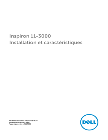 Dell Inspiron 11 3179 laptop spécification | Fixfr