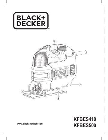 Black & Decker KFBES500K-QS Manuel utilisateur | Fixfr