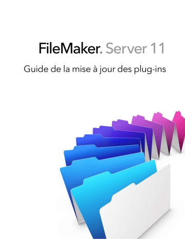 Mode d'emploi | Filemaker Server 11 Manuel utilisateur | Fixfr