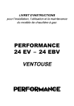 PERFORMANCE 24 EBV Manuel utilisateur