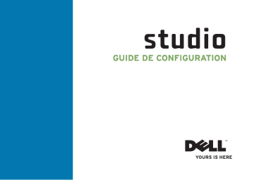 Dell Studio D540 desktop Guide de démarrage rapide | Fixfr