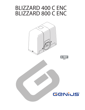 Mode d'emploi | Genius Blizzard 400C 800C Manuel utilisateur | Fixfr